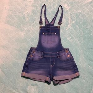 blue jean jumper set